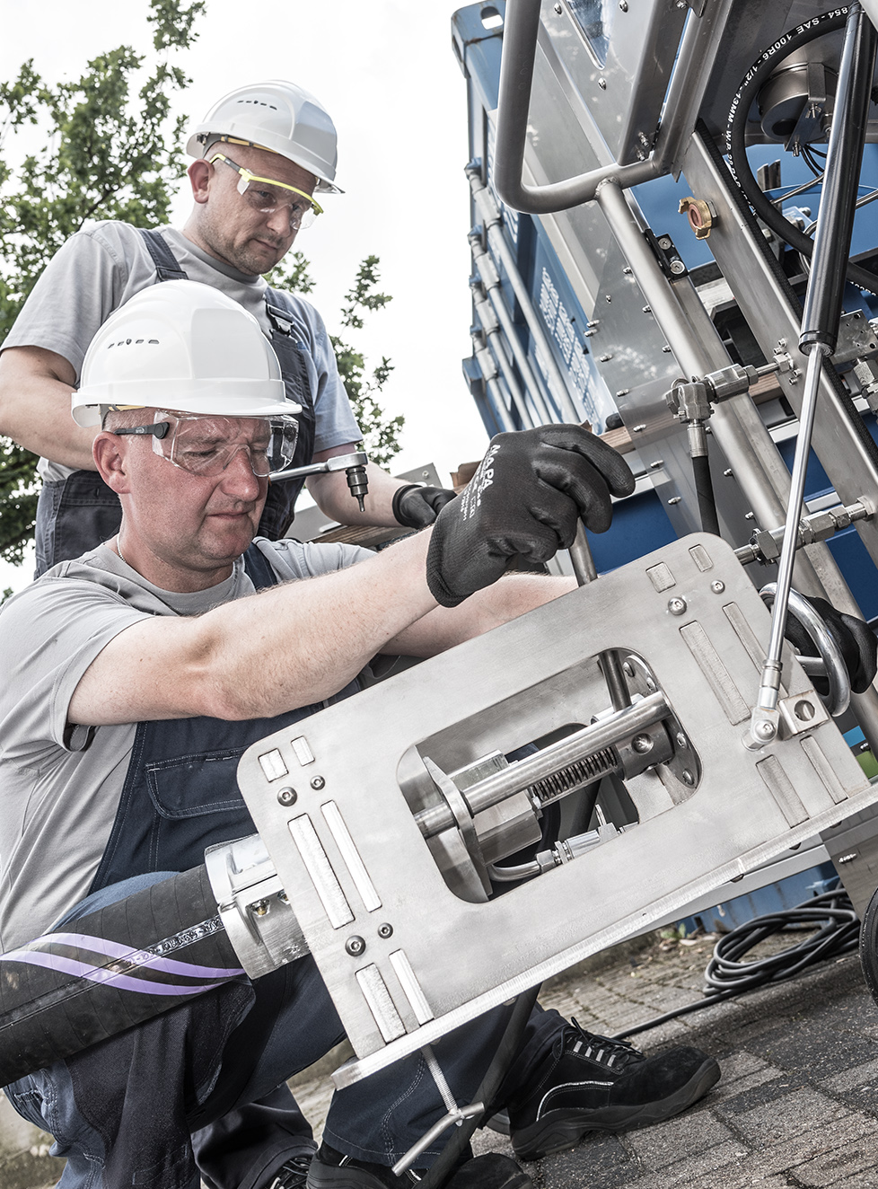 VIGOT Industrietechnik, Mobile Schlauchprüfung, Sichtprüfung